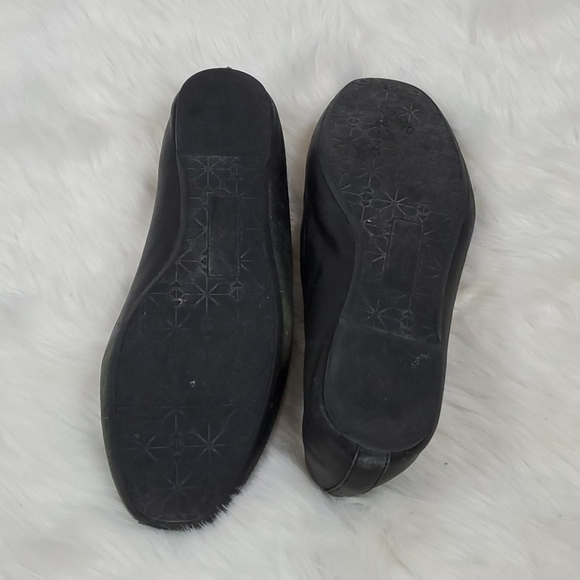 Kate Spade black leather upper shoes flat size 6.5 - Picture 8 of 10